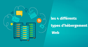 4 différents types d’hébergement Web en France expliqués